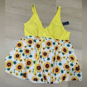Sunflower Bathing Suit Top